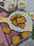 Oatmeal Date Bars (kukis havermut kurma)
