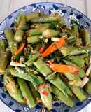 Đậu bắp trộn lạnh