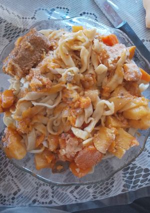 Una foto de Fideos caseros