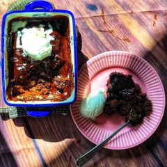 Chocolate Muddy Pudding or Self Saucing Pudding A picture of Chocolate Muddy Pudding or Self Saucing Pudding.