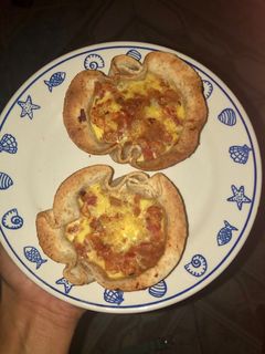 Una foto de Canastitas de pollo con verduras