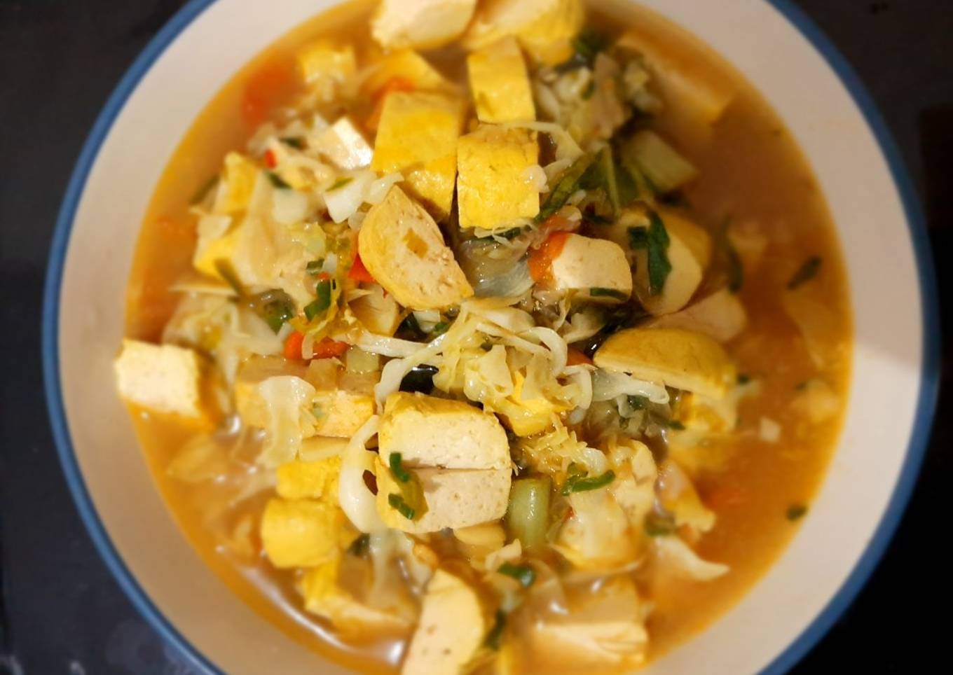 Tumis Tahu Kol