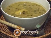 Gambar bubur kacang durian