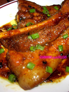 A picture of Caramelized Fresh Pork Belly.