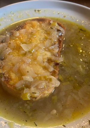 Francia hagymaleves, comme je l’aime recept fotója