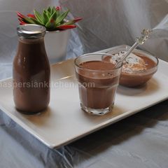 A picture of Tasty chocolate milk.