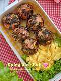Spicy Rice Ball (Bekal Praktis)