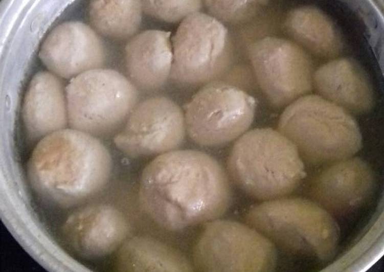 Bakso daging sapi sehat kaya serat