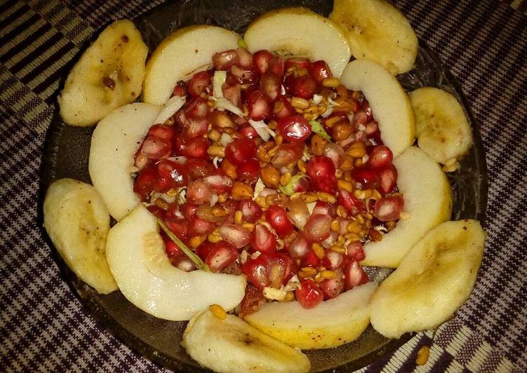 Recipe of Any-night-of-the-week Sprout fruit chaat