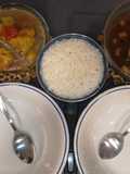 Escorpora estilo Thai y pollo hoisin
