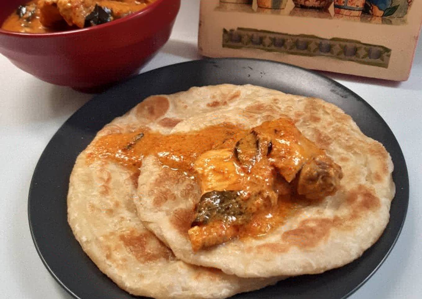 Roti paratha lembut