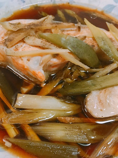 醬燒蘆筍鮭魚 的食譜成品照片