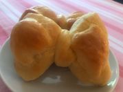 Gambar pita bread yang di oven