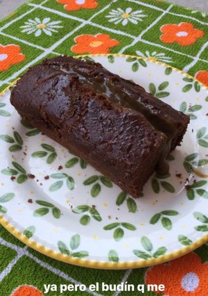 Una foto de Budín sin TACC de chocolate y dulce de leche (vegano)🌱