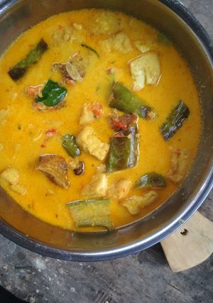 Foto resep Ikan asap kuah santan