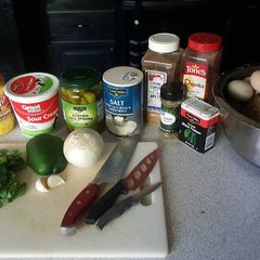 A picture of Steve's Potato Salad.