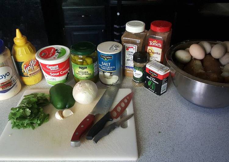 Steps to Prepare Speedy Steve’s Potato Salad