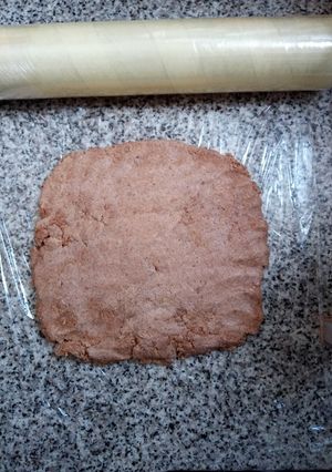 Una foto de Masa integral con lentejas para tarta en procesadora