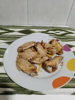 Una foto de Alitas al horno adobadas