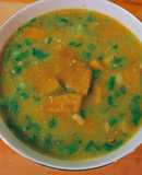 Canh Bí đỏ đậu phộng🥜
