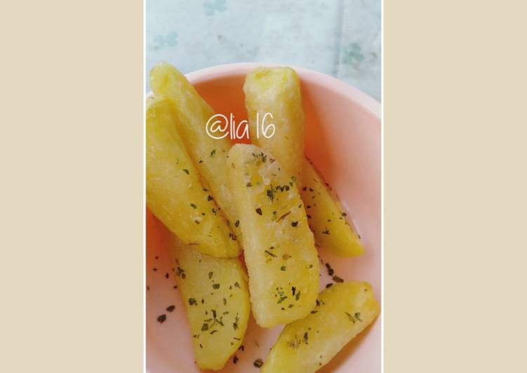 Snack Mpasi 11+ potato wedges kriuk