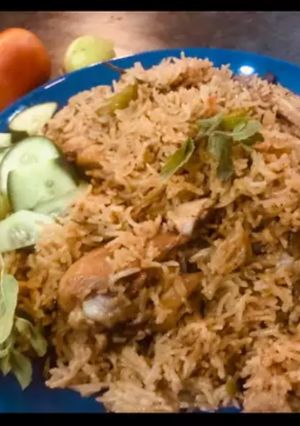 A picture of Quick Chicken Mixed Biryani.