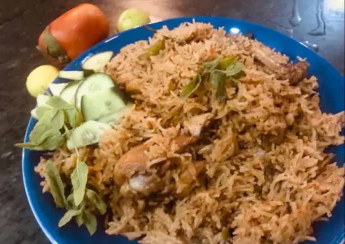 Quick Chicken Mixed Biryani