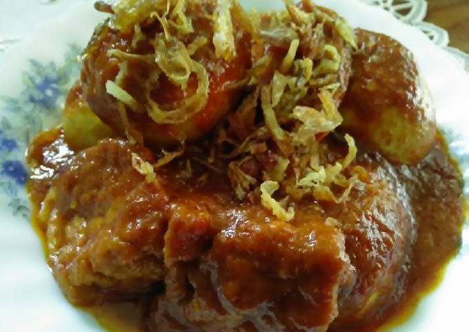  Resep enak membuat Telor -Tahu Bumbu Bali khas Banjar yang sesuai selera