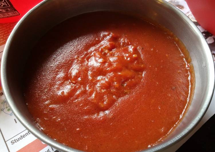 Step-by-Step Guide to Make Quick Pizza Sauce#4weekChallenge
