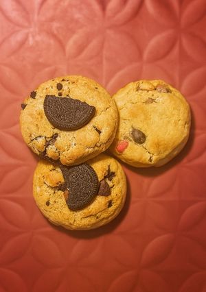 Une photo de Cookies fourrés et décorés