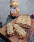 Pan integral con semillas girasol y sésamo, vegano 🍞