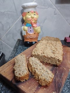Una foto de Pan integral con semillas girasol y sésamo, vegano 🍞