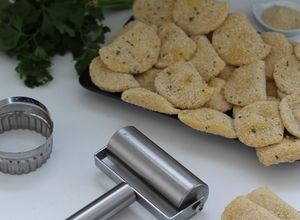 Foto de Rissóis de bacalhau