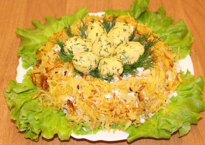 Салат Кукушка Рецепт С Фото