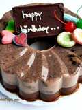 Puding Coklat Lapis Oreo 2 Lapis