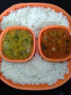 काजु घालून तूरडाळ ची आंबट गोड आमटी 😋 रेसिपी चे मुख्य फोटो