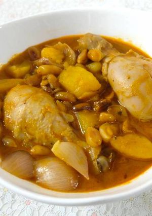 รูปของ แกงมัสมั่นไก่