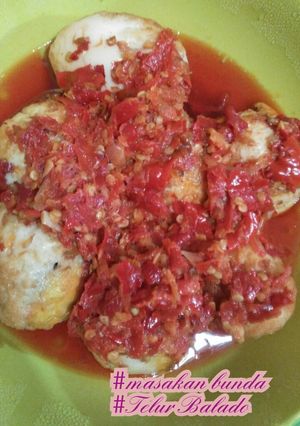 Foto resep TELUR BALADO #BikinRamadanBerkesan