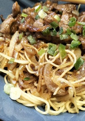 Une photo de Boeuf aux oignons