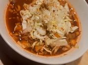 A picture of pozole de puerco