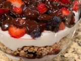 strawberry yogurt granola