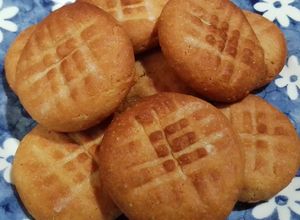 Una foto de Galletas de Crema de Cacahuate (4 ingredientes)