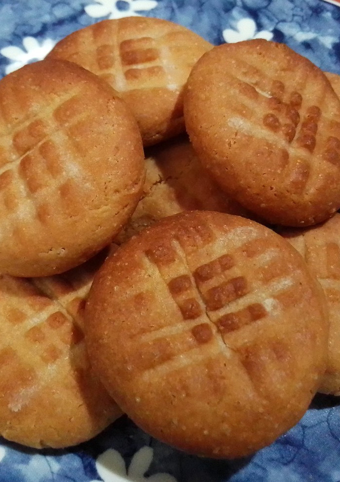 Una foto de Galletas de Crema de Cacahuate (4 ingredientes)