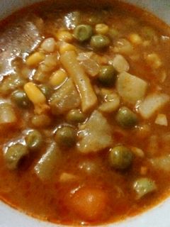 صورة لوصفة شوربه الخضار