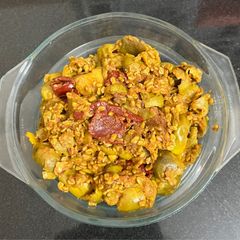 A picture of Rajasthani Dry Gunda (Lasoda) Methi (Paryushana Special.. No Onion 🧅 No Garlic 🧄).