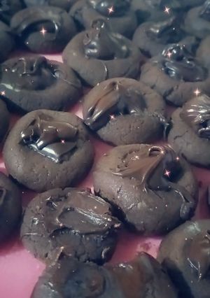 صورة لوصفة كرات البسكويت مع الشوكلاته 🤤
