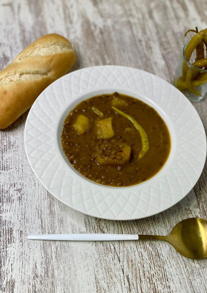 Una foto de Lentejas con verduras a mi manera 🥣 (sin remojo)