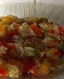 Arroz con pimientos