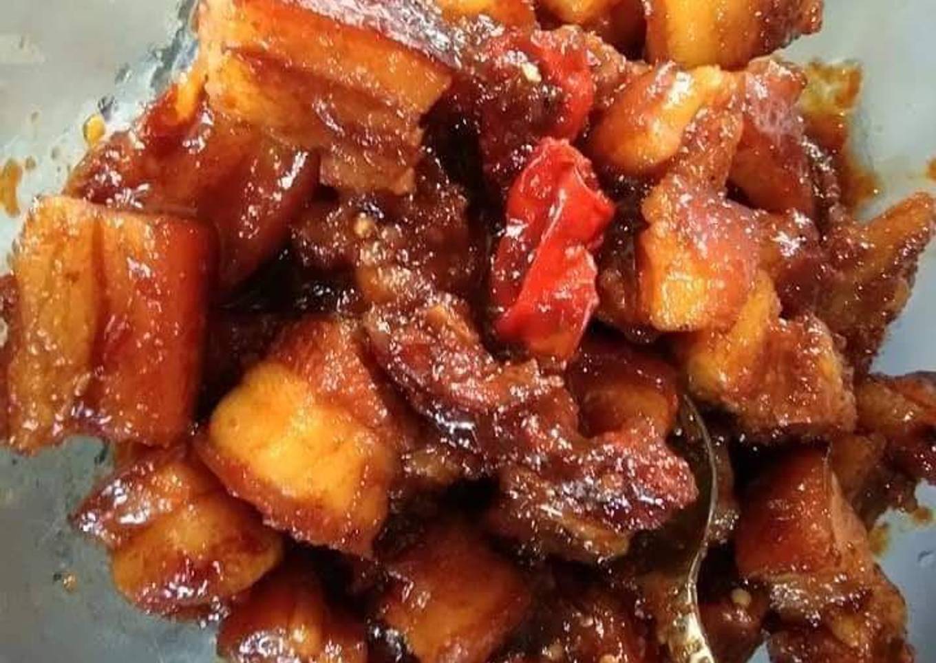 Babi kecap enak dan lembut