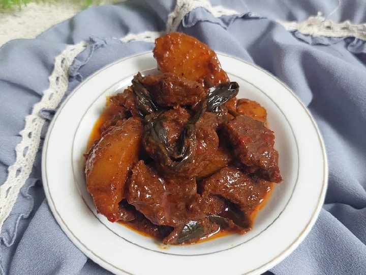 Langkah Gampang Membikin Resep Rendang Daging Khas Aceh (Frozen Food) yang Bikin Ngiler Anti Ribet, Uenak Banget